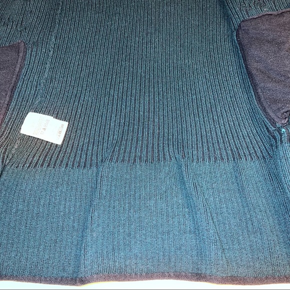 Eddie Bauer Women’s Teal Cable Knit Long Full Zip Sweater. Sz S - Picture 8 of 13